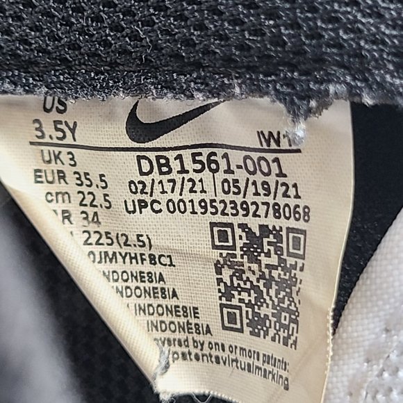 Nike Air Force 1 LV8 S50 Grade School Girls' Size 3.5Y - Picture 12 of 13